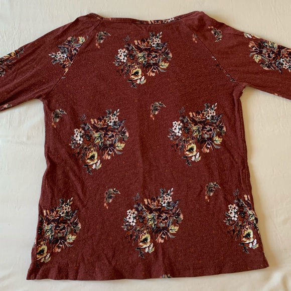 Girl’s Floral Long sleeve tee - Picture 2 of 5
